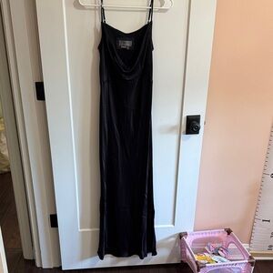 Anthropologie Black Maxi Dress